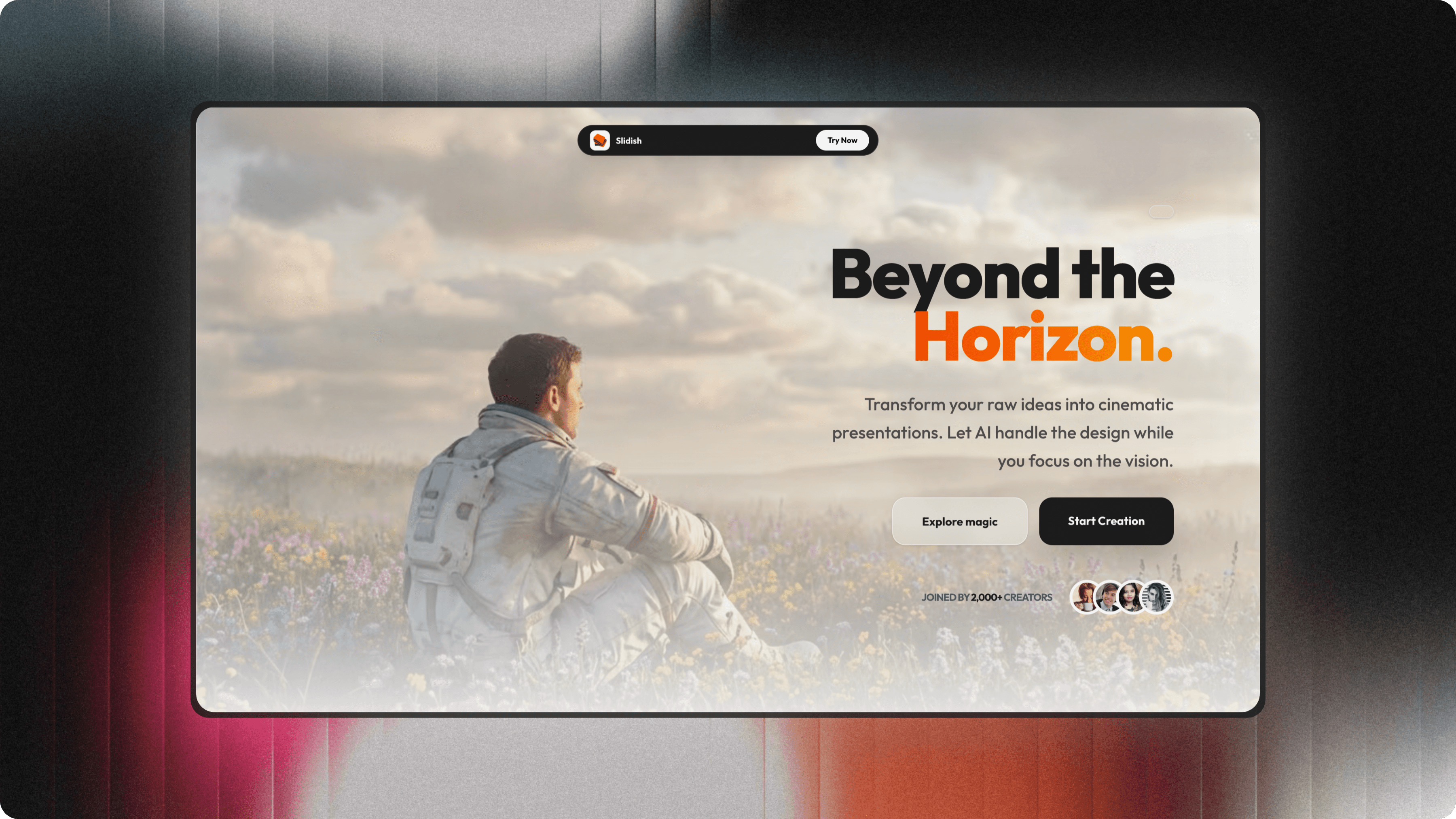 Slidish preview — hover